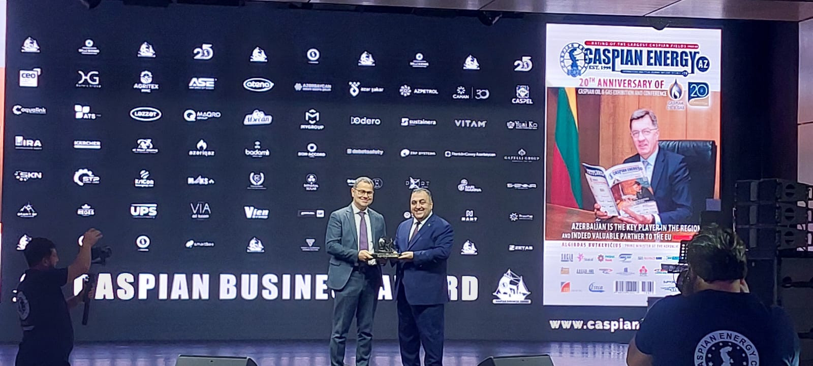 Caspian Event Organisers awarded as "Exhibition Organizer of the Year